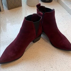 Suede Booties